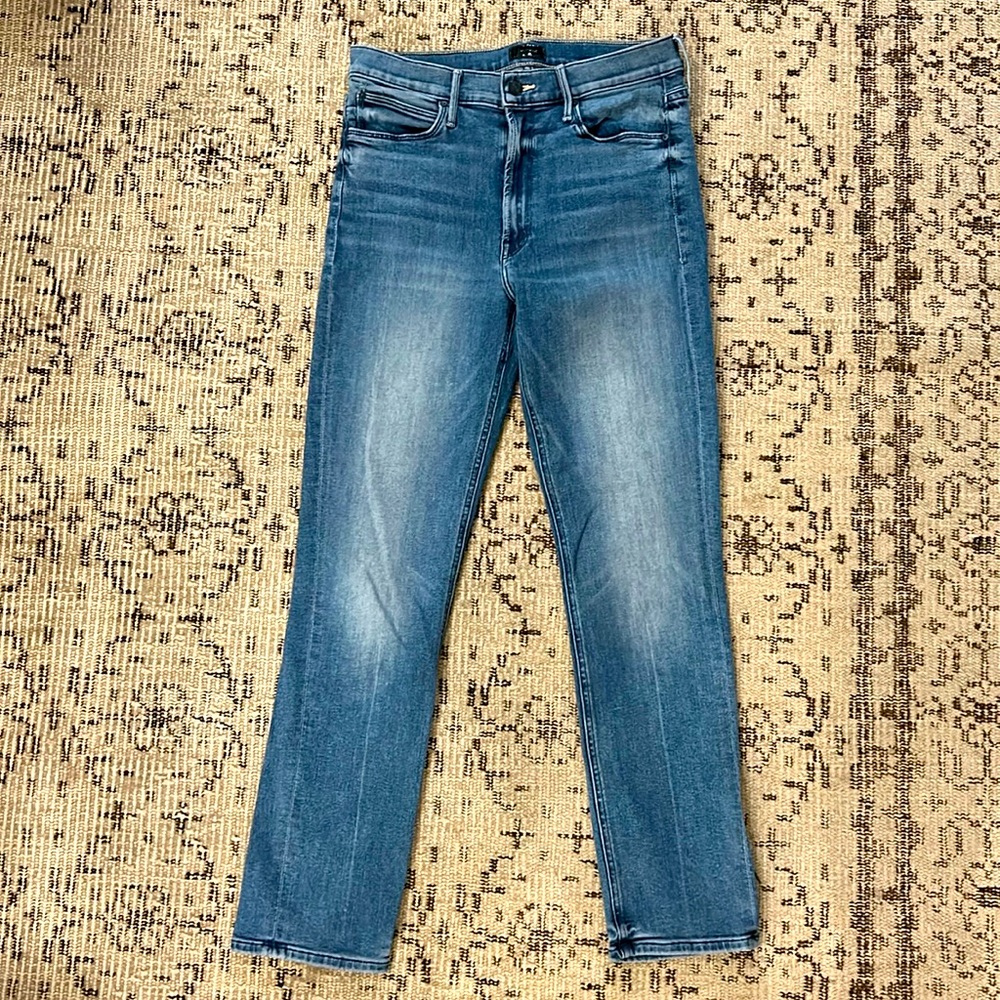 Mother The Mid Rise Dazzler Ankle Jeans In We The Animals